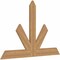 Ekena Millwork Saratoga Timber Gable Bracket, Western Red Cedar, 60"W x 40"H x 1 1/2"D x 5 1/2"F, 16/12 Pitch GBW060X40X0206SAR00SWR - alternate 5